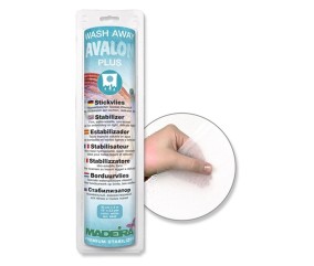 Stabilisateur hydrosoluble pour tissus légers et délicats - Wash Away Avalon Plus - 30cm x 3m - Madeira