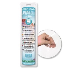Stabilisateur hydrosoluble pour broderie intensive - Wash Away Avalon Ultra - 30cm x 3m - Madeira