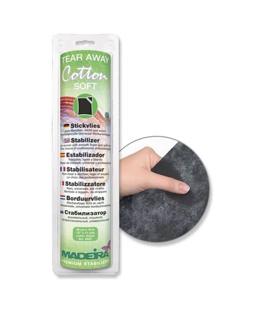 Satbilisateur à déchirer léger et souple - Tear Away Sotton Soft - 30cm x 10m - Madeira Satbilisateur à déchirer léger et souple - Tear Away Sotton Soft - 30cm x 10m - Madeira