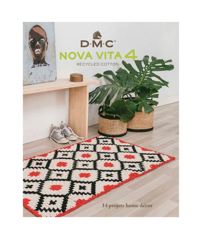 Livre Nova Vita 4: 14 projets de décoration au crochet et au tricot - Donnez vie à votre maison - Dmc