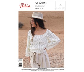 E-MODELE FEMME - PULL GATIANE - PHILDAR