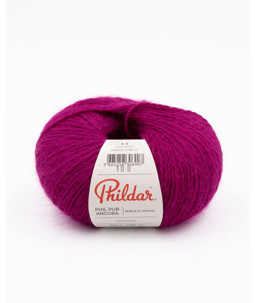 Fil exceptionnel 100% angora à tricoter PUR ANGORA - 25gr - Phildar Fil exceptionnel 100% angora à tricoter PUR ANGORA - 25gr - Phildar