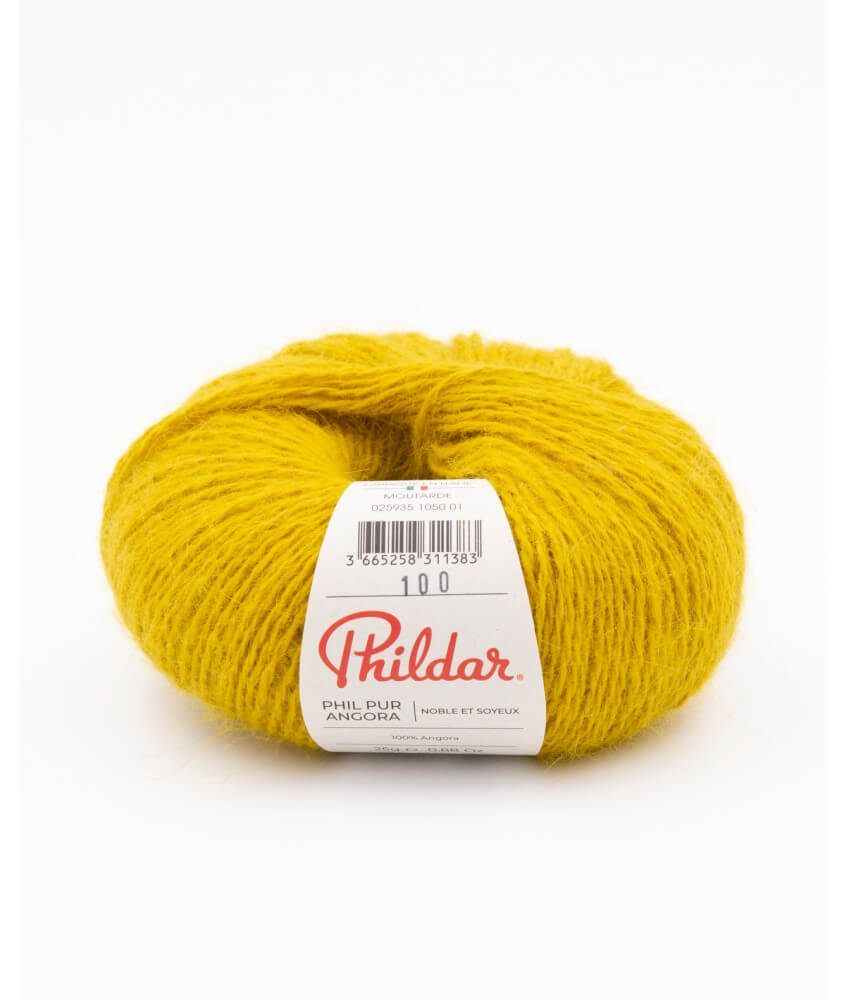 Fil exceptionnel 100% angora à tricoter PUR ANGORA - 25gr - Phildar Fil exceptionnel 100% angora à tricoter PUR ANGORA - 25gr - Phildar