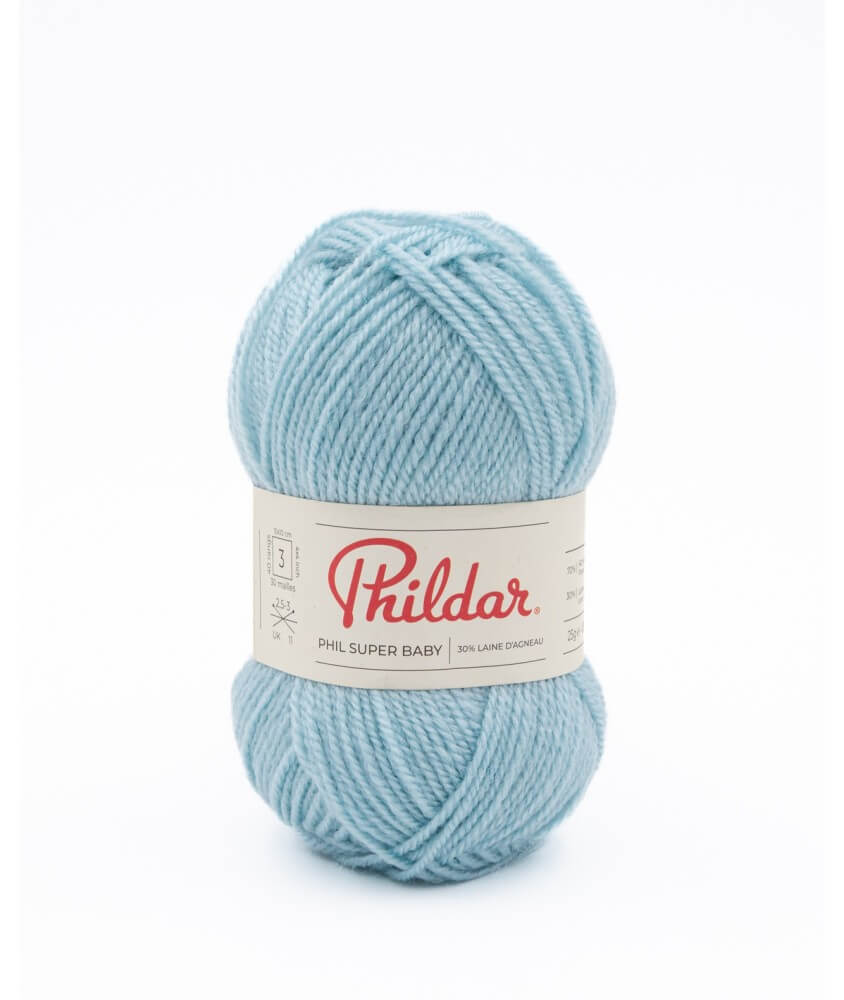Pelote de laine à tricoter SUPER BABY - 25GR - Phildar - certifié Oeko-Tex Pelote de laine à tricoter SUPER BABY - 25GR - Phildar - certifié Oeko-Tex