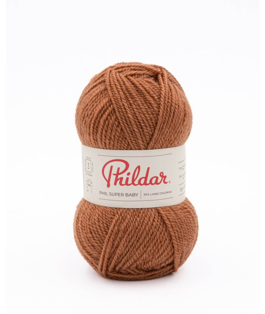 Pelote de laine à tricoter SUPER BABY - 25GR - Phildar - certifié Oeko-Tex Pelote de laine à tricoter SUPER BABY - 25GR - Phildar - certifié Oeko-Tex