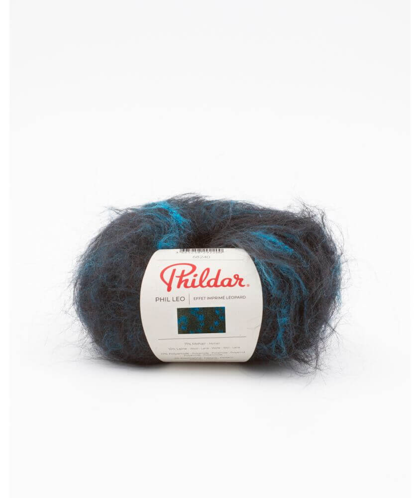 Pelote de laine et Mohair PHIL LEO - 25gr - Phildar