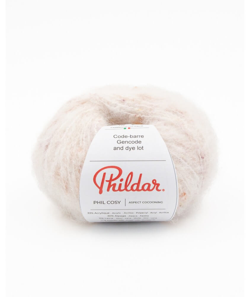Pelote de laine et alpaga à tricoter PHIL COSY -25GR - Phildar Pelote de laine et alpaga à tricoter PHIL COSY -25GR - Phildar