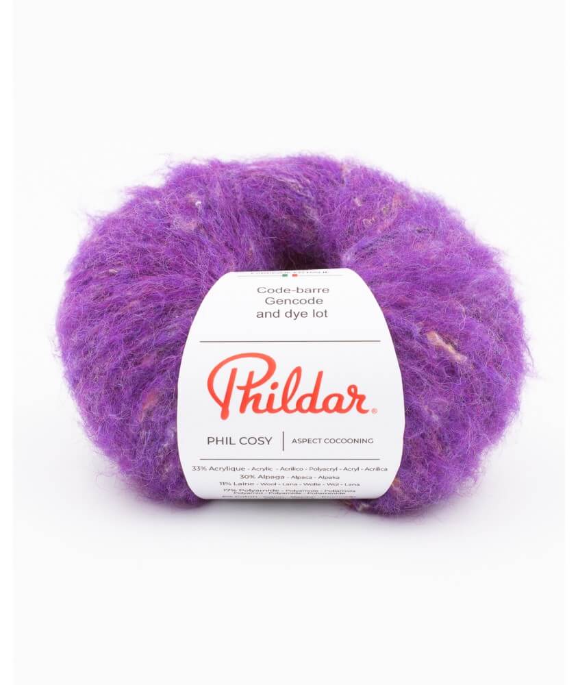 Pelote de laine et alpaga à tricoter PHIL COSY -25GR - Phildar