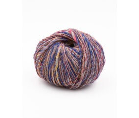 Lot de 6 pelotes de laine douce multicolore pour pull, couverture, laine  épaisse à tricoter pour crochet, vêtements de bébé, artisanat, 6 x 50 g