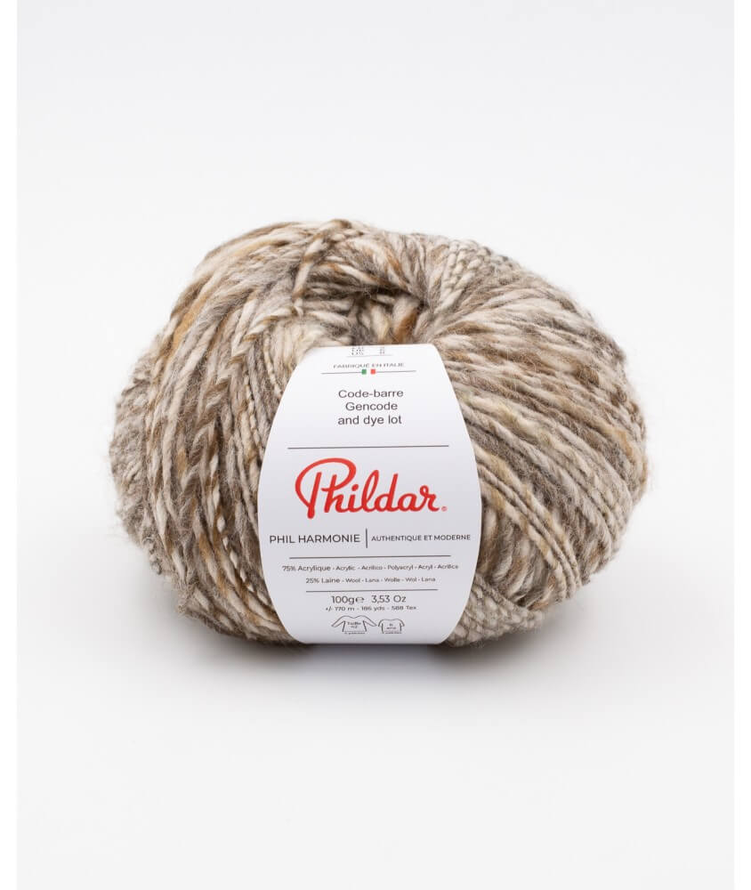 Pelote de laine à tricoter PHIL HARMONIE - 100GR - Phildar Pelote de laine à tricoter PHIL HARMONIE - 100GR - Phildar