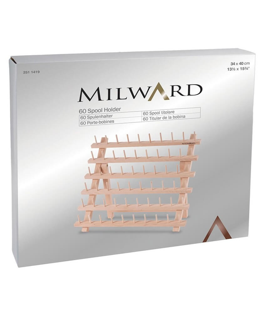 Porte-Bobines Milward - 60 bobines de fil à coudre : Fini le désordre, bonjour à l'organisation !
