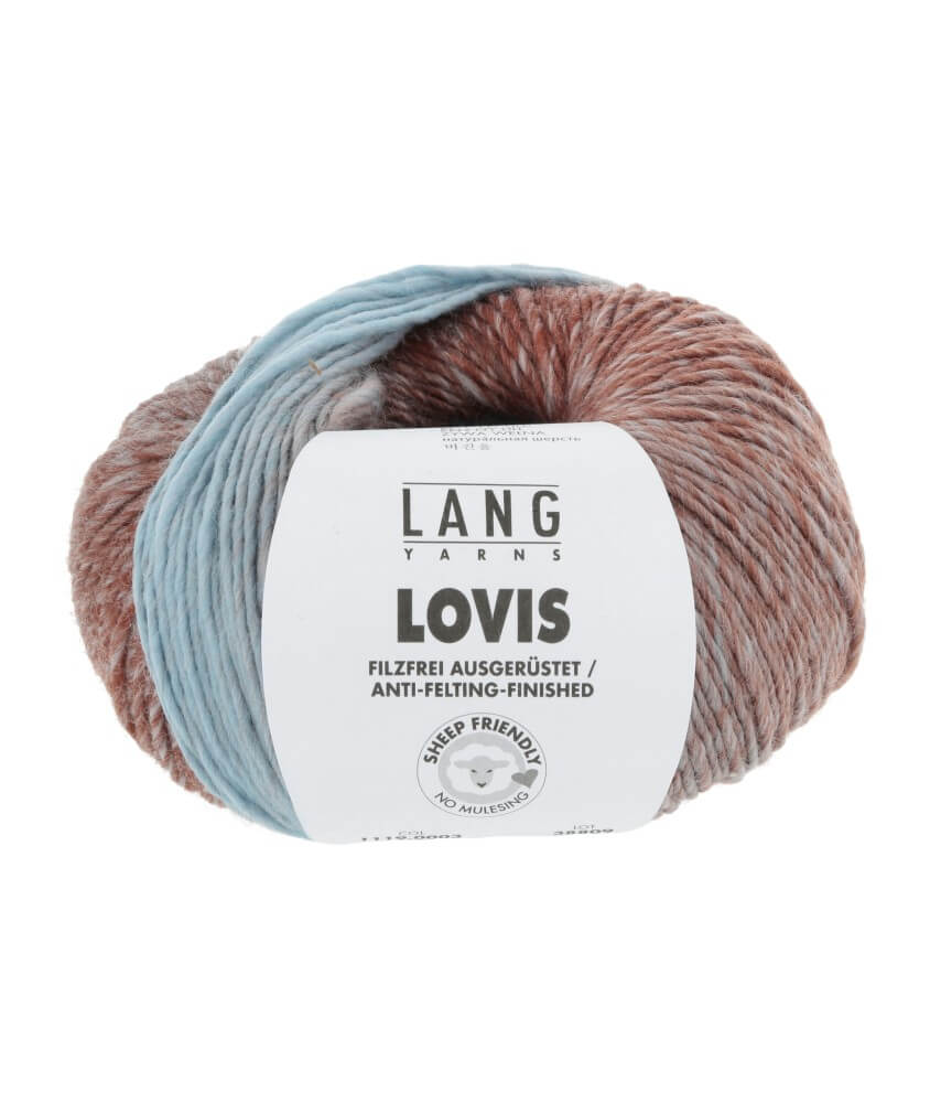 Pelote à tricoter 100% Laine Vierge LOVIS - Lang Yarns