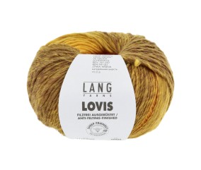 Pelote à tricoter 100% Laine Vierge LOVIS - Lang Yarns