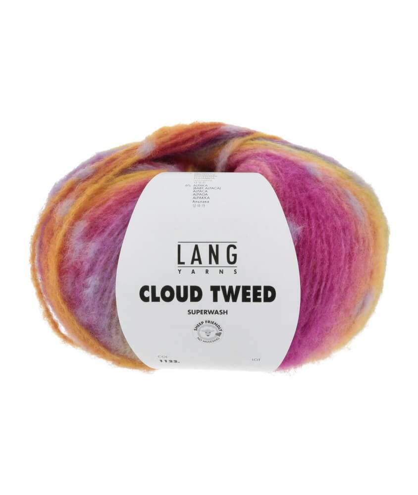 Pelote de laine à tricoter CLOUD TWEED- 100GR - Lang Yarns Pelote de laine à tricoter CLOUD TWEED- 100GR - Lang Yarns