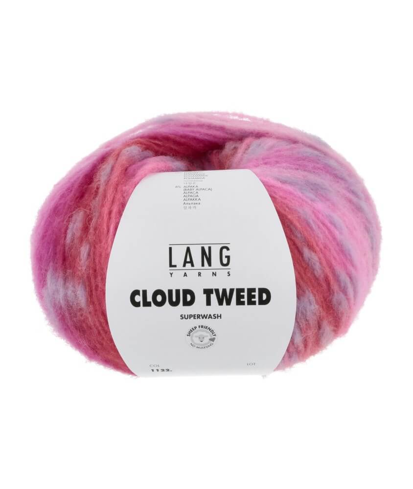 Pelote de laine à tricoter CLOUD TWEED- 100GR - Lang Yarns Pelote de laine à tricoter CLOUD TWEED- 100GR - Lang Yarns