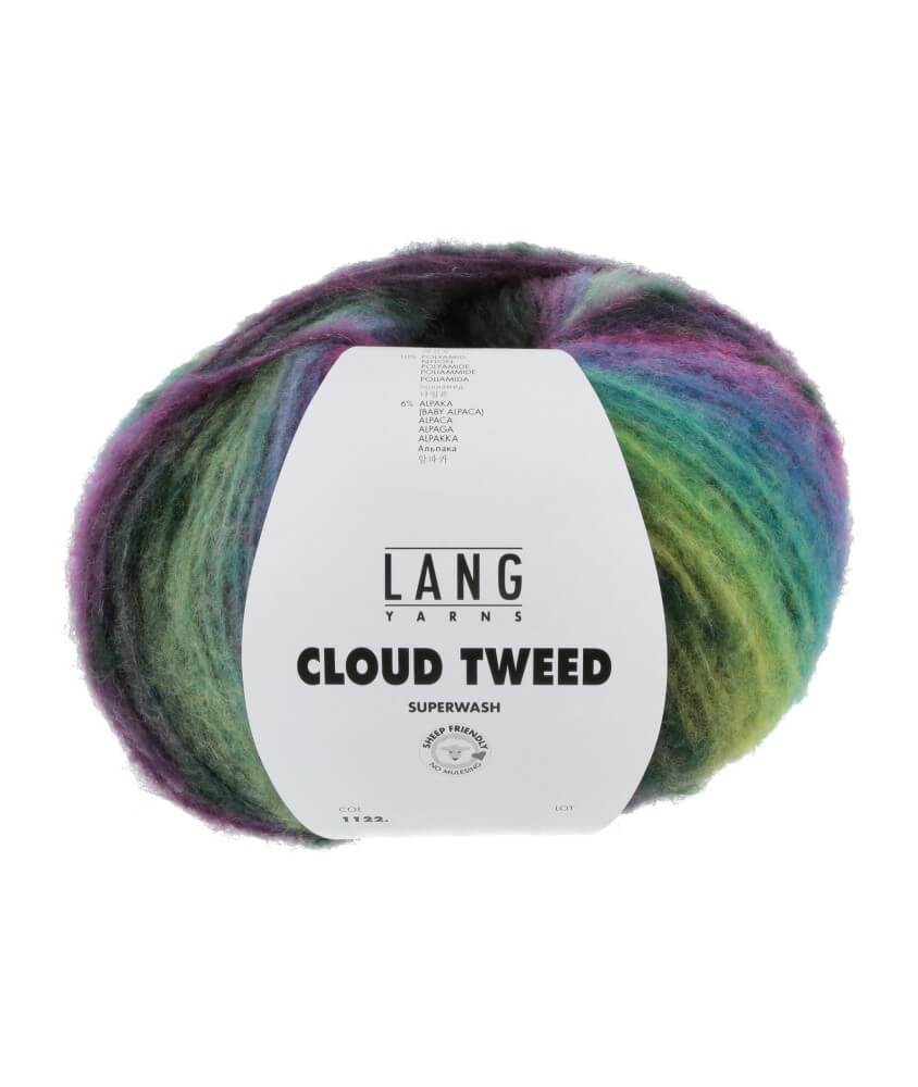 Pelote de laine à tricoter CLOUD TWEED- 100GR - Lang Yarns