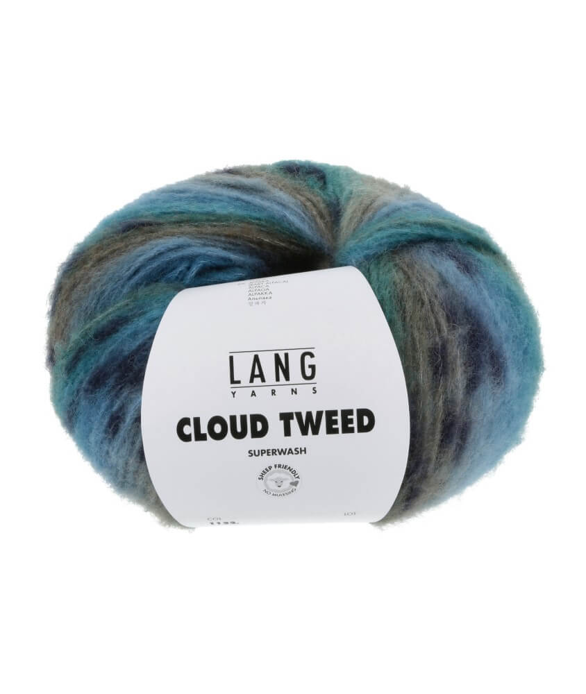 Pelote de laine à tricoter CLOUD TWEED- 100GR - Lang Yarns