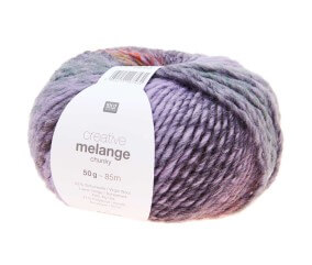 Pelote de laine à tricoter CREATIVE MELANGE CHUNKY - Rico Design