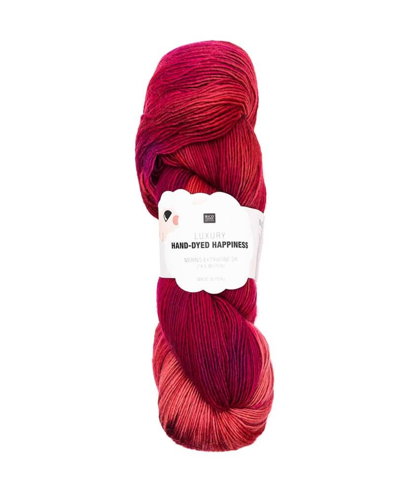 Pelote de laine Luxury HAND-DYED HAPPINESS DK - 100GR - Rico Design