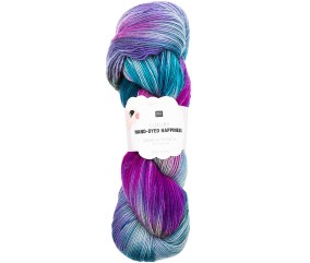 Pelote de laine Luxury HAND-DYED HAPPINESS DK - 100GR - Rico Design