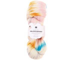 Pelote de laine Luxury HAND-DYED HAPPINESS DK - 100GR - Rico Design