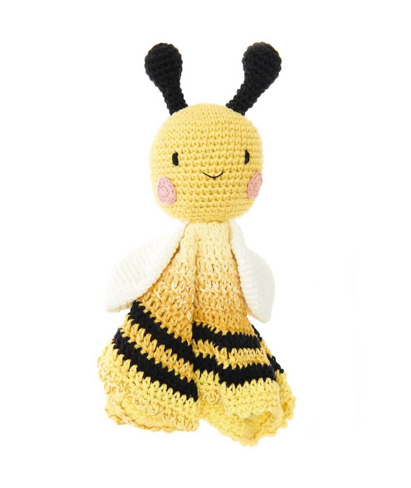 Kit Ricorumi à crocheter Baby Blankies Abeilles - Rico Design Kit Ricorumi à crocheter Baby Blankies Abeilles - Rico Design