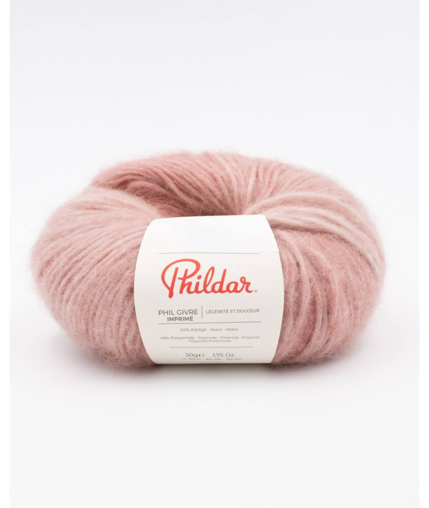 Pelote d'Alpaga à tricoter PHIL GIVRE IMPRIME- Phildar