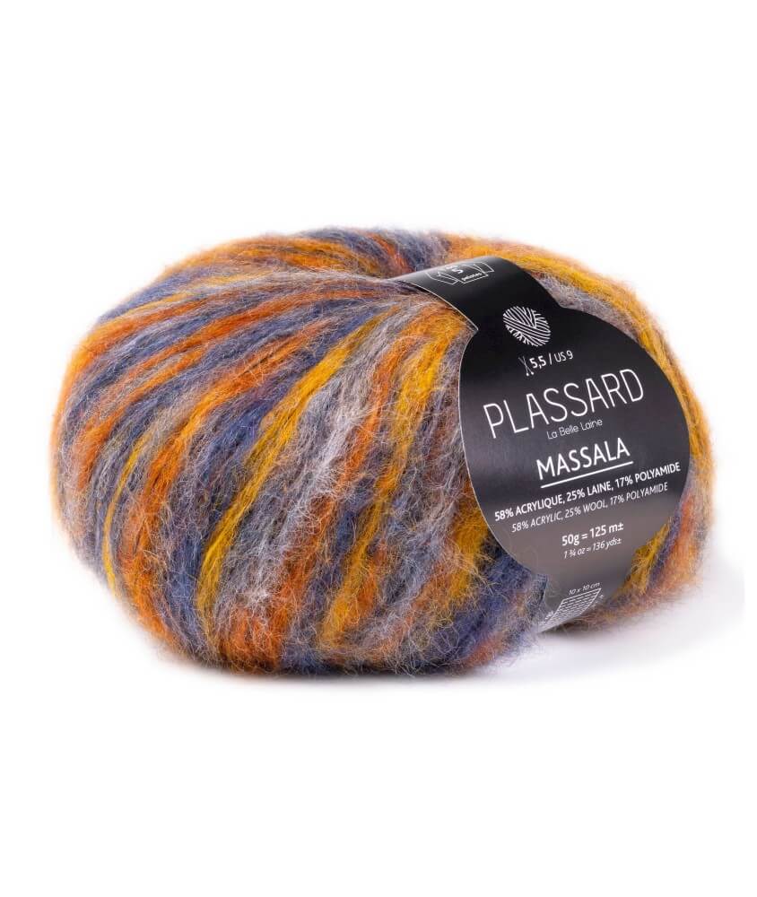 Pelote de laine à tricoter MASSALA - Plassard Pelote de laine à tricoter MASSALA - Plassard