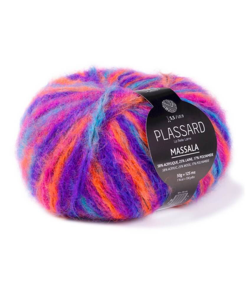Pelote de laine à tricoter MASSALA - Plassard