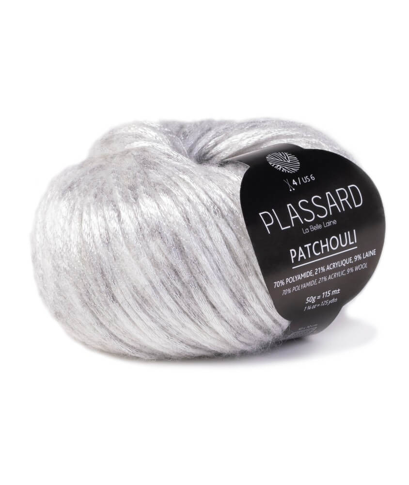 Pelote de laine à tricoter PATCHOULI - Plassard