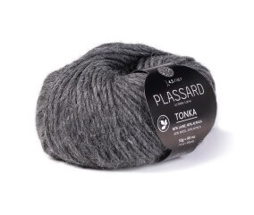 Pelote de laine et alpaga à tricoter TONKA - Plassard