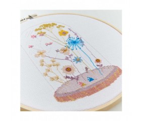 Kit de broderie cloche en verre - Rico Design