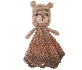 Kit Ricorumi à crocheter Baby Blankies Nounours - Rico Design