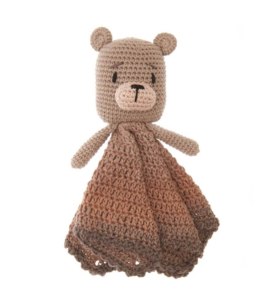Kit Ricorumi à crocheter Baby Blankies Nounours - Rico Design