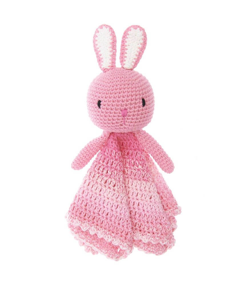 Kit Ricorumi à crocheter Baby Blankies Lapin - Rico Design