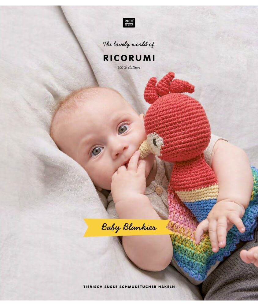 Livre Ricorumi Baby Blankies - Rico Design
