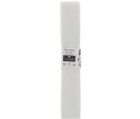 Biais de coton en jersey uni 1,5m x 20mm - Distrifil