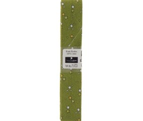 Biais en coton motif Etoiles 1,5m x 20mm - Distrifil