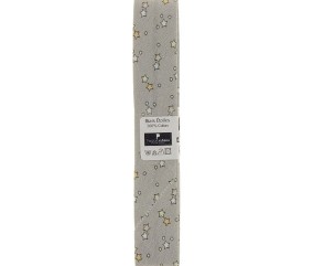 Biais en coton motif Etoiles 1,5m x 20mm - Distrifil