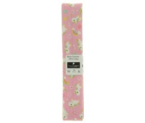 Biais en coton motif Licornes 1,5m x 20mm - Distrifil