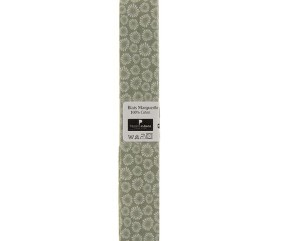 Biais en coton motif Margerites 1,5m x 20mm - Distrifil