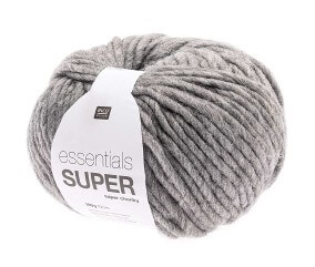 Découvrez la Chaleur et la Facilité avec la Pelote de Laine ESSENTIALS SUPER SUPER CHUNKY - 100 GR - Rico Design