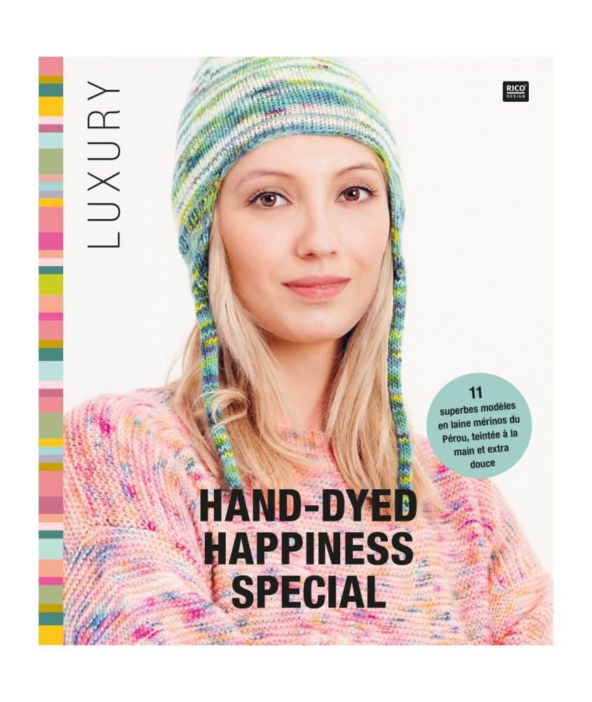 Livre Spécial Luxury Hand-Dyed Happiness - Rico Design