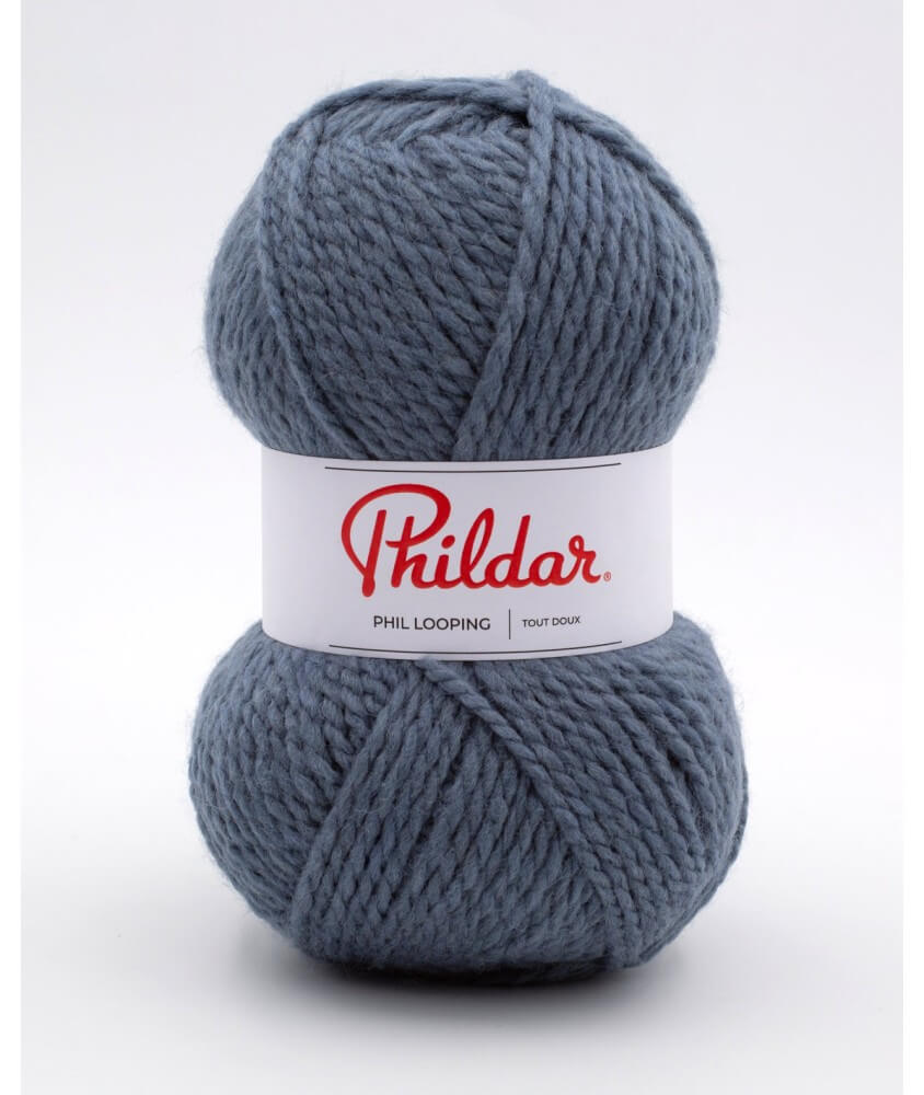 Pelote de laine à tricoter PHIL LOOPING - 100 GR - Phildar - certifié Oeko-Tex