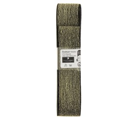 Elastique Métallisé 1,2m x 25mm - Passion Rubans