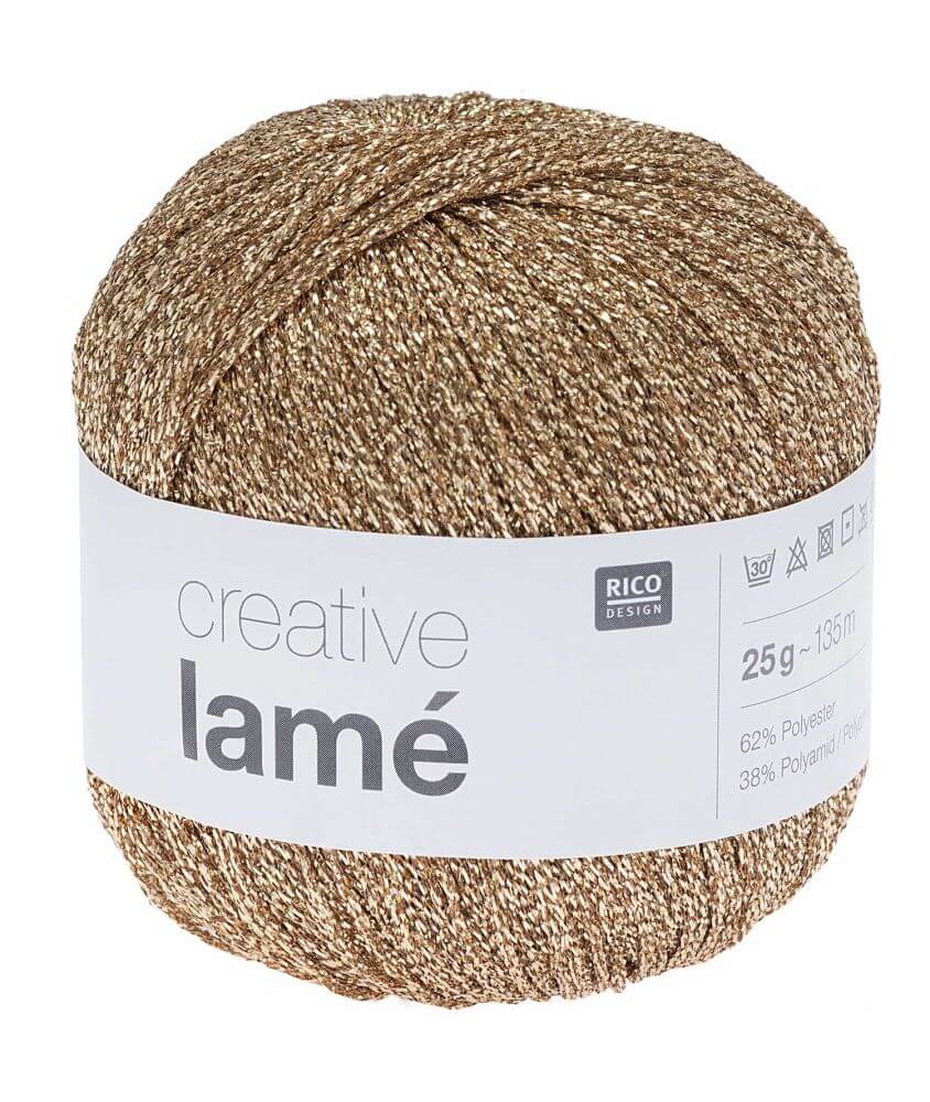 Fil à crocheter Créative Lamé -25GR - Rico Design