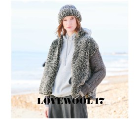Pelote de laine à tricoter Essentials Mega Wool Tweed chunky - 100GR - Rico Design