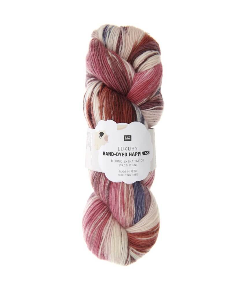 Pelote de laine Luxury HAND-DYED HAPPINESS DK - 100GR - Rico Design