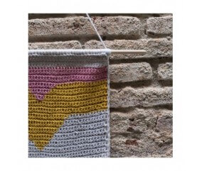 Kit Suspension murale au crochet Sun Mirror by Laura Algarra - Katia