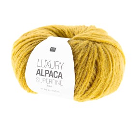 Fil de laine à tricoter LUXURY ALPACA Superfine Aran - Rico Design